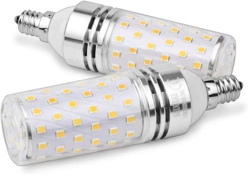 15W LED Bulbs, 120W Incandescent Bulbs Equivalent, 1500Lm, 3000K Warm White, E12 Small Edison Screw, Pack of 4 - color: Warm White 3000k, size: E12-Pack of 4
