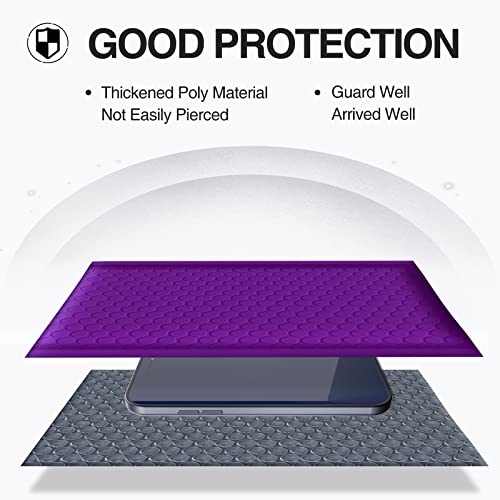 UCGOU Bubble Mailers 9.5x14.5" 25 Pack Usable Size 9.5x13.5" Purple Padded - color: Purple, size: 9.5x14.5" 25PC