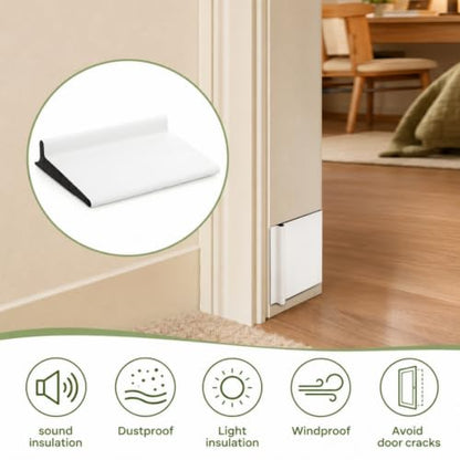 100 Pcs Door Corner Seal Pads, Self Adhesive