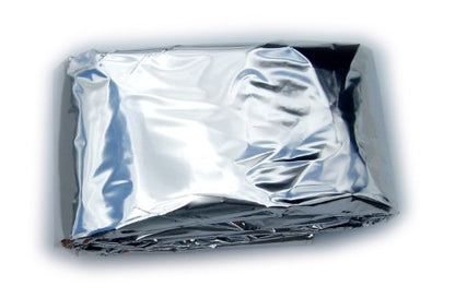 Grabber Outdoors The Original Space Brand Emergency Survival Blanket- Silver, (Pack of 3)