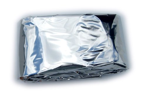 Grabber Outdoors The Original Space Brand Emergency Survival Blanket- Silver, (Pack of 3)