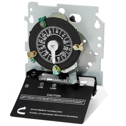 T101M Mechanical Timer Switch120V AC 2HP 40A SPST Electromechanical Timers - style: T101M