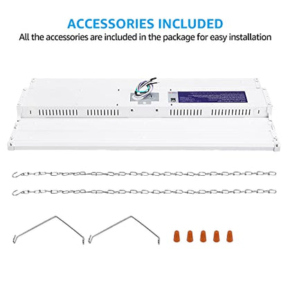 LEONLITE 2FT 160W LED Linear High Bay Light, 5000K