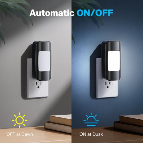 3 Pcs LED Emergency Lights for Home Power Failure Night Light Dusk to Dawn