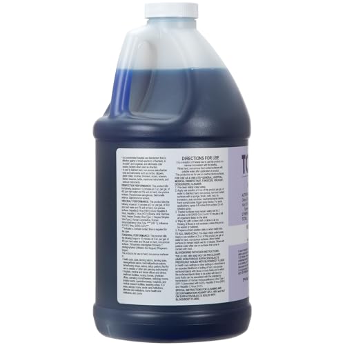 ForPro Total-Cide Disinfectant Solution, 2X Concentrated Formula, Hospital Grade Sanitizer & All Purpose Cleaner, 64 Fl Oz - size: 64 Fl Oz (Pack of 1)