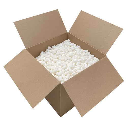 Packing Peanuts, 7 Cubic Feet, Beige - color: Beige, size: 7CuFT