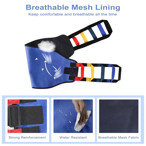 Transfer Sling, Transfer Belt for Elderly, Gait Belts for Seniors - color: Blue 1