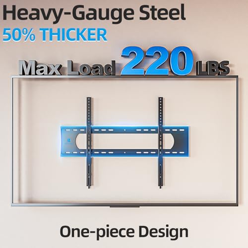 75 85 86 98 100inch Heavy Duty TV Wall Mount Low Profile TV Mount Bracket - size: 55-120"
