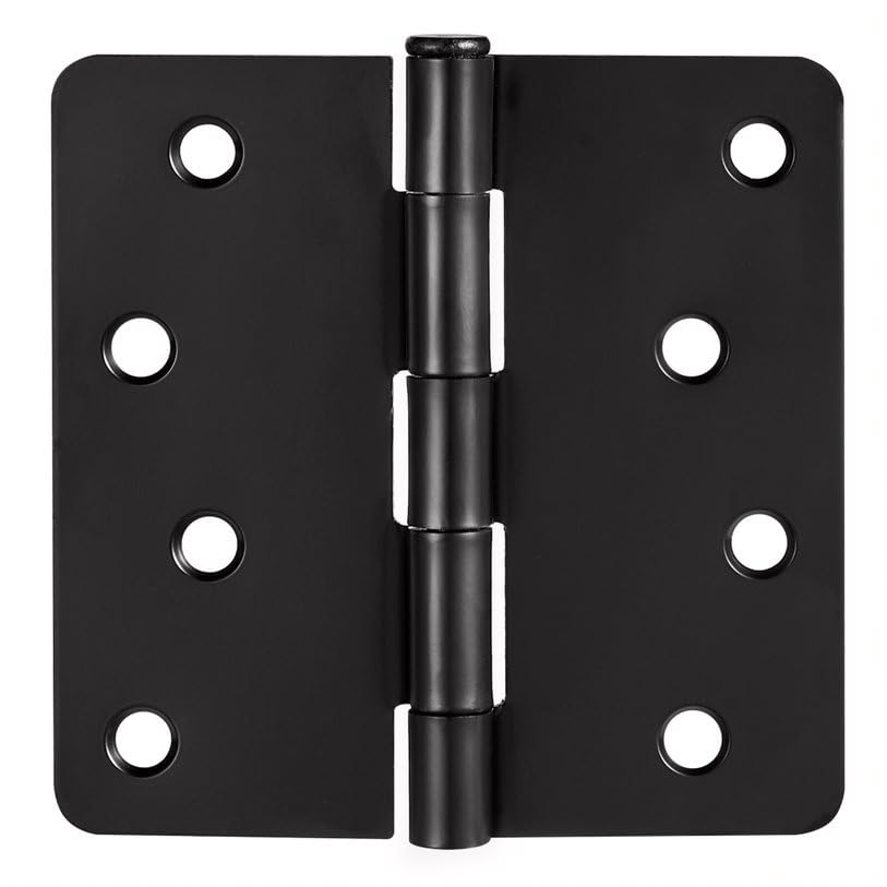 Design House Interior Door Hinge, 4", Matte Black - color: Matte Black