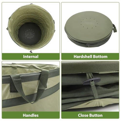 45 Gallon Collapsible Garden Bag Hard Bottom
