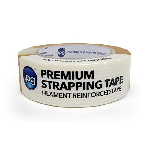 IPG Premium Strapping Tape, 1.41" x 60 yd (Single-Roll), Natural - size: 1.41" x 60 yd