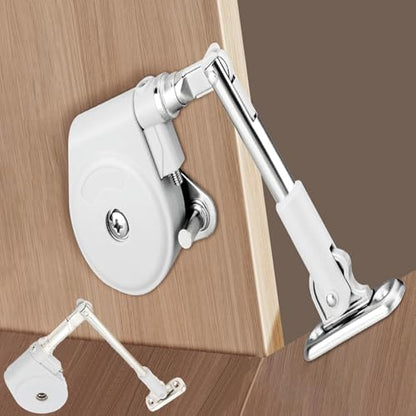 Front Desk Soft Open Hinges Pull Down, 105 ° Pull Down Support Hinge, Slowly Lay Flat and Unfold downwards, Meiyoule Soft Close Hinge Used for Cabinet Door Downward Opening (2-piece Set)