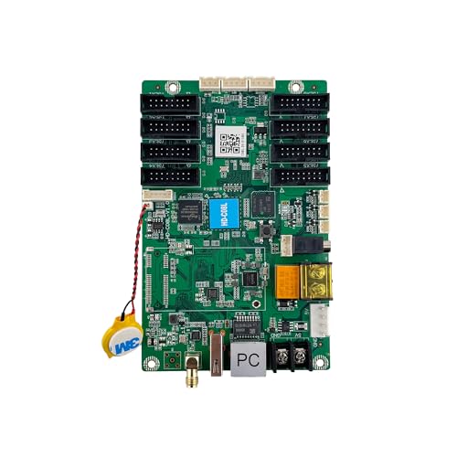 Huidu HD-C08L Asynchronous LED Controller Card | Digital Signage Player with Cloud Management | Supports LED Display Screens, Multimedia Control, Dual 1080p Playback, and Outdoor Digital Menu Boards
