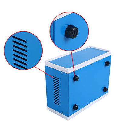 Electronic Enclosure Junction Box Blue Metal Enclosure Case Project Box - size: 9.65" x 7.48" x 4.33"