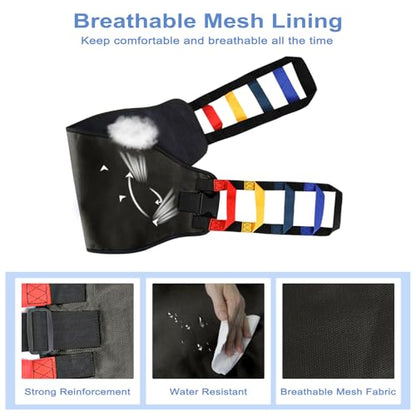 Transfer Sling, Transfer Belt for Elderly, Gait Belts for Seniors - color: Black 1
