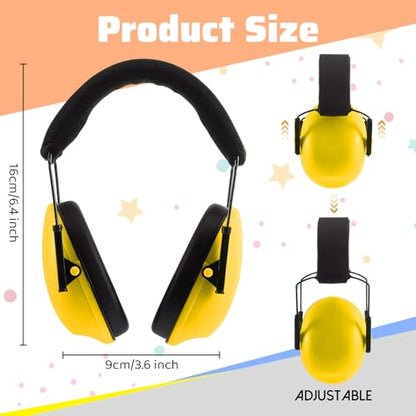 Amylove 12 Pcs Kids Noise Cancelling Headphones Ear Muffs Rainbow Style - size: Universal Fit (kids & Adults), style: Rainbow Style