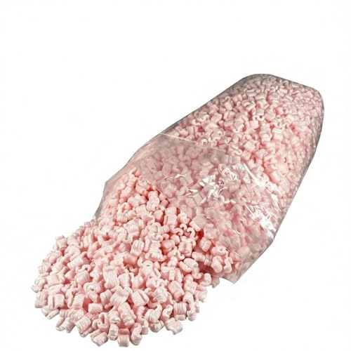 Packing Peanuts Shipping Anti Static Loose Fill 30 Gallons 4 Cubic Feet Mixed (Pink) - color: Pink