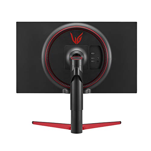 LG 27GL83A-B 27-Inch Ultragear QHD 2560 x 1440 IPS Gaming Monitor, 144Hz, 1ms (GtG), NVIDIA G-SYNC, AMD FreeSync, HDR10, HDMI, DisplayPort, Tilt/Height/Pivot Adjustable Stand, Black - size: 27 inch, style: 144Hz
