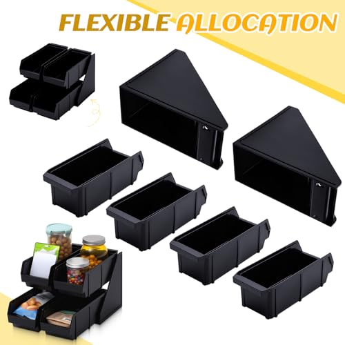 Novabright 4 Compartment Serve Condiment Bin Self Serve Condiment Packet - style: 4 Bin 2 Tier