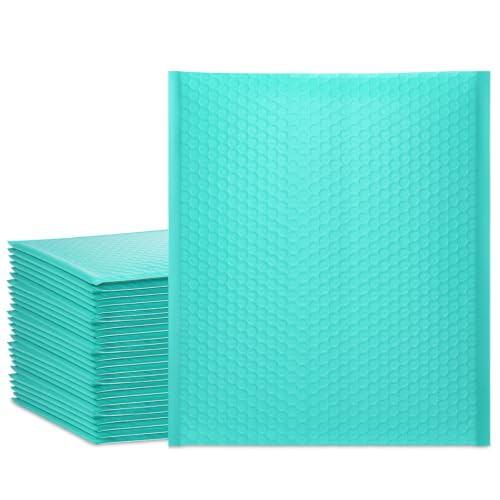 UCGOU Large Bubble Mailers 12x16" 25 Pack Usable Size 12x15" Teal Padded - color: Teal, size: 12x16" 25PC