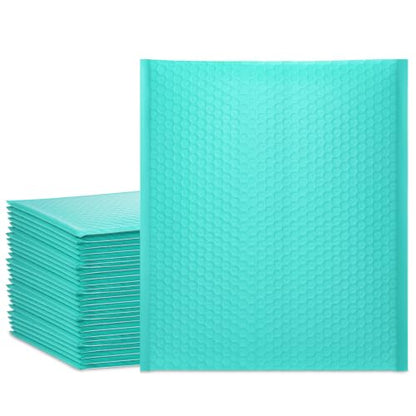 UCGOU Large Bubble Mailers 12x16" 25 Pack Usable Size 12x15" Teal Padded - color: Teal, size: 12x16" 25PC