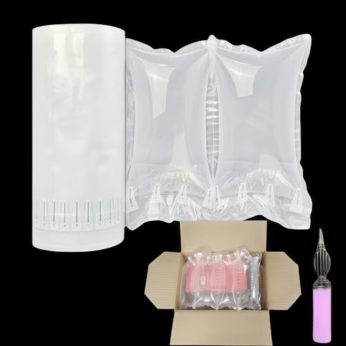 200 Count Air Pillows for Shipping 4.7" x 9.8" Box Filler Great Alternative to Packing Peanuts, Inflatable Air Bags for Packing Recyclable Packaging Material Purse Stuffing for Shape - size: 4.7"x9.8" (200 count)