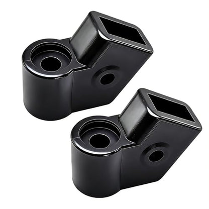 2Pcs Shopping Cart Wheel Coupling,Black,Deformation Resistance
