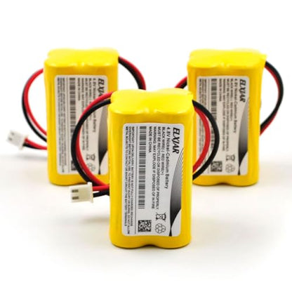 (3-Pack) 4.8V 800mAh Ni-Cd Battery for BL93NC487, BAA-48R - color: 3-Pack