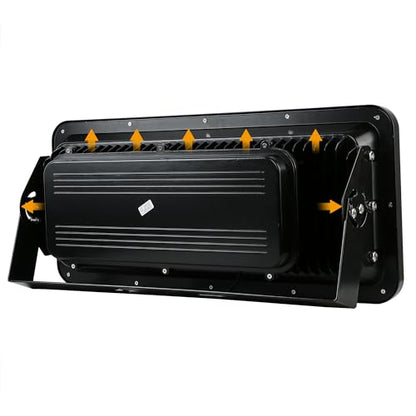 800W LED Flood Lights Outdoor, Super Bright Exterior Lamp, 6000K Daylight White, Waterproof IP66 Security Light for Garage, Backyard, Construction Site, Stadium - size: 800w
