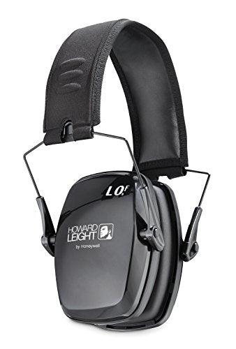 Howard Leight by Honeywell Leightning L0F Folding Ultraslim Shooting Earmuff (R-01523), Black - size: One Size, style: Ultraslim Folding (Nrr 23)