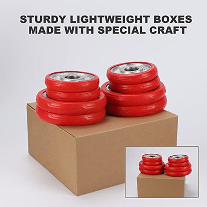 CRUGLA 40 Packs 8x8x4 Shipping Boxes Corrugated Cardboard Boxes Mailers Shipping Box for Packaging Small Business - size: 8x8x4 Inch