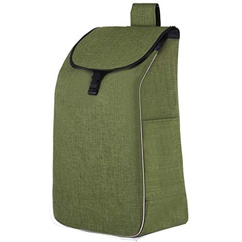 Replacement Bag for Grocery Cart Shopping Cart Bags, Oxford Cloth Waterproof Trolley Bags, for Aluminium Alloy Frame 13inx7.9inx26in (Color : C) - size: C