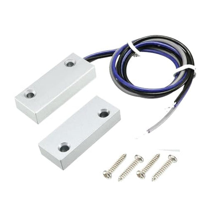 Gebildet Rolling Door Contact Magnetic Reed Switch Alarm with 3 Wires for N.O./N.C. Applications MC-51 - color: Silver-E1279T