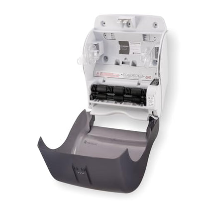 San Jamar Tear-N-Dry Essence Automatic Dispenser, Wall Mount, Plastic, Black Pearl
