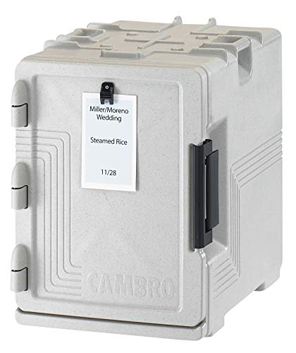 Cambro Insulated Food Pan Carrier - Hotbox for Catering & Transport - UPCS400 Series (Speckled Gray) - color: Gray