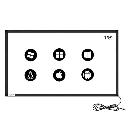 GreenTouch 49 inch Infrared Touch Overlay 10 Points IR Touch Frame, IR Touch Screen Panel with USB Plug and Play… - size: 49 IN