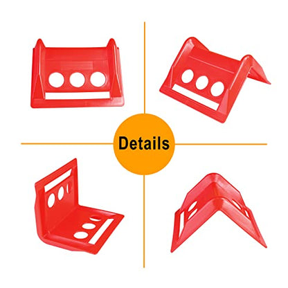 ENJ 20 Pack Flatbed Edge Protector,Flatbed Accessories Plastic Protector