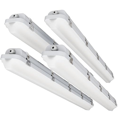 4FT LED Vapor Tight Light 60W/50W/40W,4000K/5000K/6000K CCT,4Pack - size: 4FT (4-Pack)