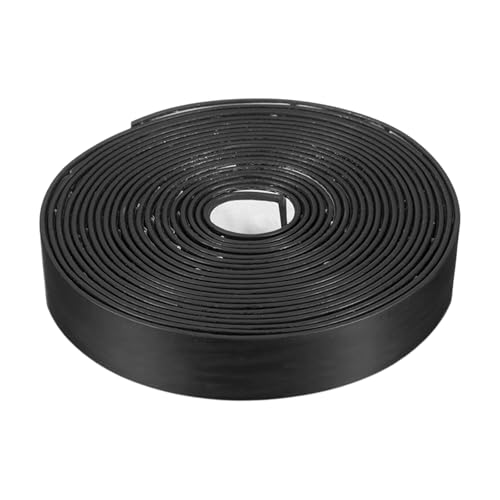 Smoke Fire Seal Strip 16.4Ft 25mm / 0.98" W x 2mm/0.08" T Black - color: Black, size: 16.4FT x 25mm / 0.98" W x 2mm/0.08" T