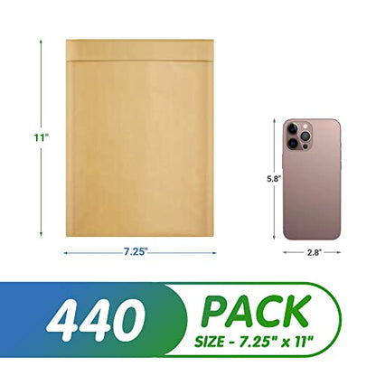 Kraft Bubble Mailers 7.25 x 11 Inch Natural Brown, Padded Envelopes Self Seal, Pack of 300, Bubble Lined Kraft Paper Mailing Envelopes for Shipping - color: Brown, size: 7.25" x 11" / 300 Pack