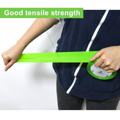 BOMEI PACK Light Green Packing Tape, Heavy Duty Packaging Carton Tape for Shipping Packaing Moving Sealing, 1.88 Inch Wide, 2.5mil Thickness, 60 Yards Per Roll, 6 Rolls - color: light green