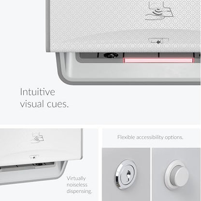 Kimberly-Clark Professional ICON Hard Roll Paper Towel Dispenser (58710) - color: Pearl