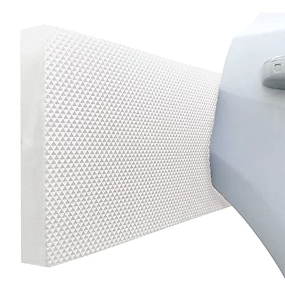 AMPULLA GWP02S Garage Wall Protector Car Door Protectors, Designed in Germany (2, White) - color: White