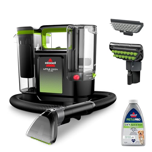 BISSELL Little Green Max Pet SmartMix Carpet Cleaner, 38572 - style: Little Green Max Pet SmartMix