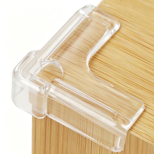 12 Pack Corner Protector Baby - New & Improved Edge Protector for Baby, Furniture Corner Edge Safety Bumpers, Clear Baby Proof Corners and Edges, Cushion to Cover Sharp Furniture & Table Edges