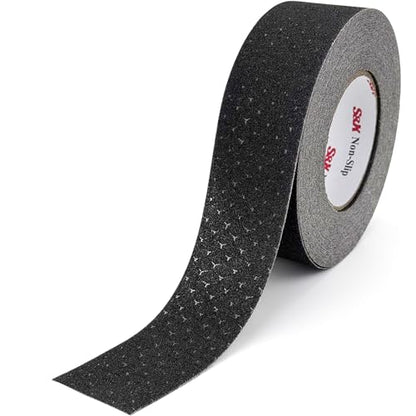 S&X Anti Slip Tape 2in x 60ft Grip Tape for Stairs & Floors, Patterned - size: 2" x 60'