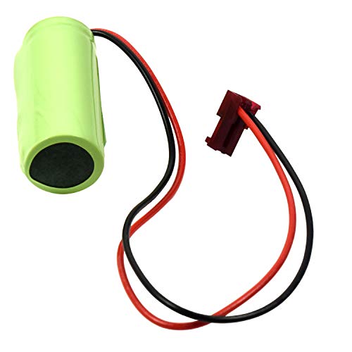 HQRP 5-Pack Emergency Exit Light Battery Compatible with Lithonia ELB1P201NB ELB1P201N2 ELB1P2901N ELB1P201N ANIC1493 Lithonia 1009S00-MZ ELB0320 Grainger 4WT20 OSA212 NIC1169 EBE-33 NiCad 1200mAh