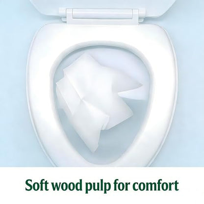 Toilet Seat Covers, 20-Pack Disposable Flushable Travel Covers