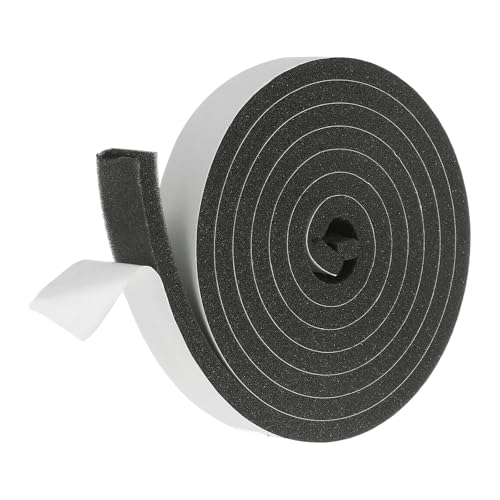 uxcell Weather Stripping Door Seal, 1" x 5/16" (1 Roll, 6.5Ft) - size: 1" x 5/16" (6.5 Ft)