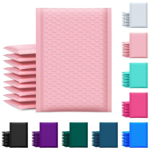 UCGOU Bubble Mailers 6x10" Light Pink Usable Size 6x9" Padded 100 Pack #0 - color: Light Pink, size: 6x10" 100PC